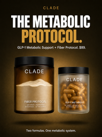 The Metabolic Protocol: GLP-1 Metabolic Support + Fiber Protocol, $89