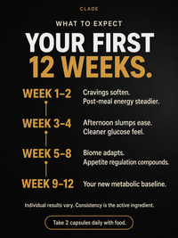 CLADE glp1 metabolic support: expected timeline of use