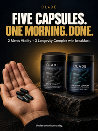 CLADE The Vitality Protocol: Men's Vitality + Longevity Complex