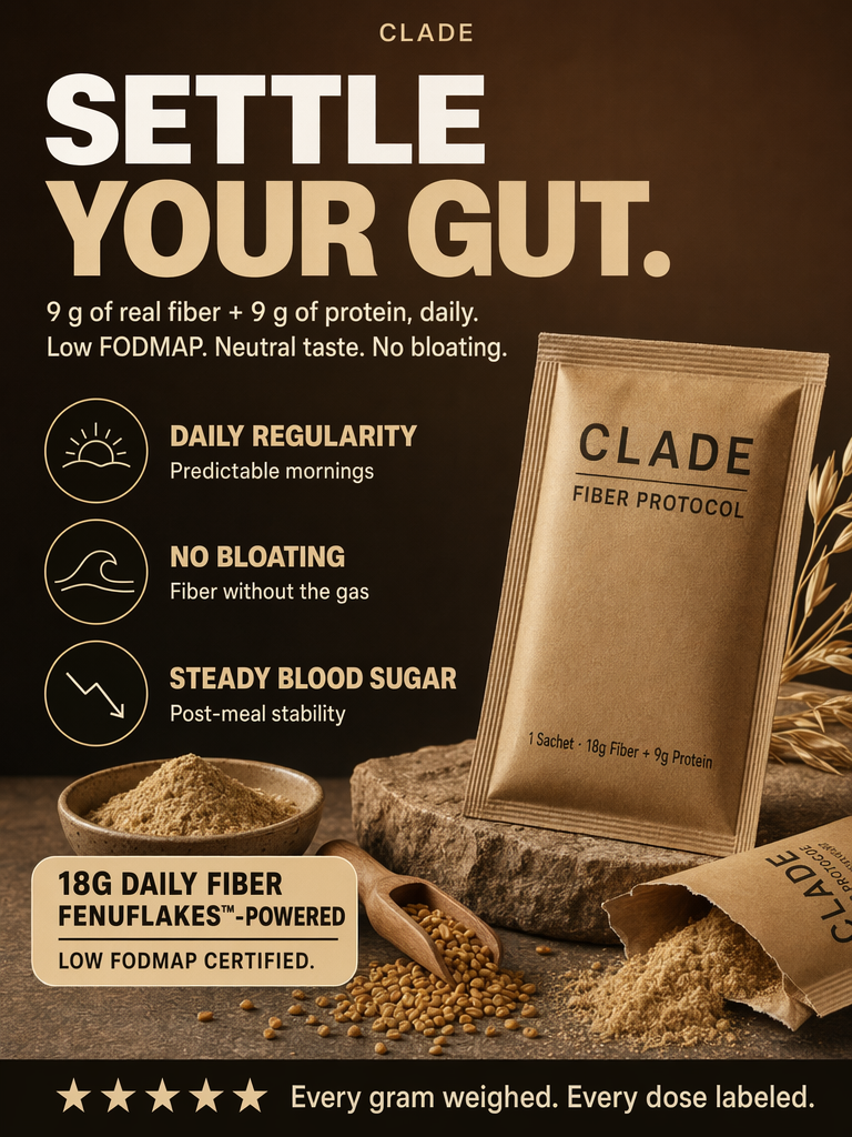 CLADE™ Fiber Protocol supplement box